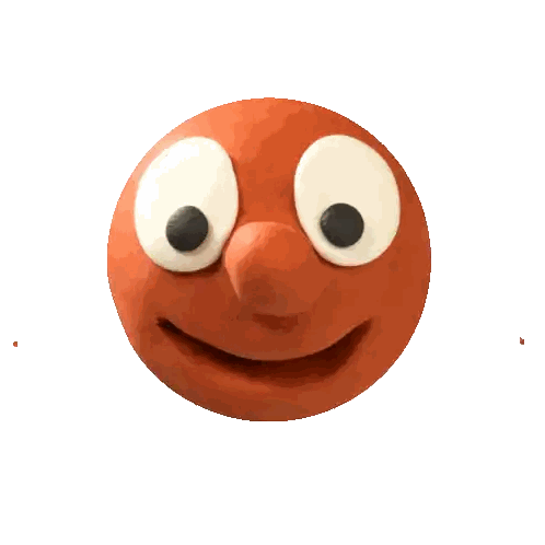 Cartoon Character Giving Thumbs Up Sticker