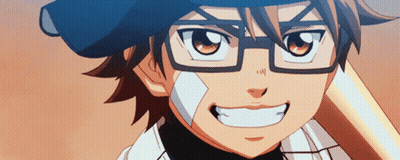 Cartoon Character Glasses Blue Hat GIF