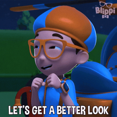 Cartoon Character Glasses Hat Let's Get Better Look GIF