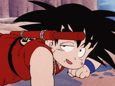 Cartoon Character Goku Headband GIF