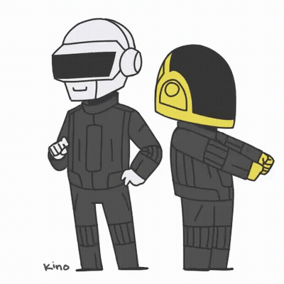 Cartoon Character Helmet Saying Great GIF