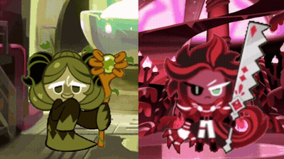 Cartoon Character Holding Apple Next To Sword GIF
