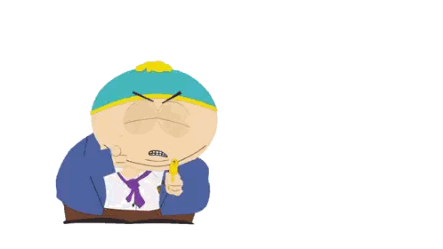 Cartoon Character Holding Banana Sticker