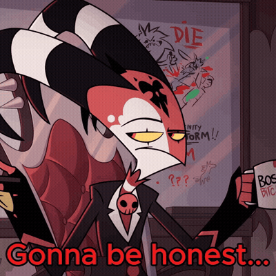Cartoon Character Holding Coffee GIF