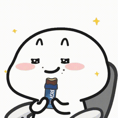 Cartoon Character Holding Energy Drink Bar GIF