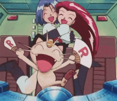 Cartoon Character Holding Fan With R GIF