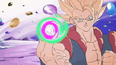 Cartoon Character Holding Green And Pink Object GIF
