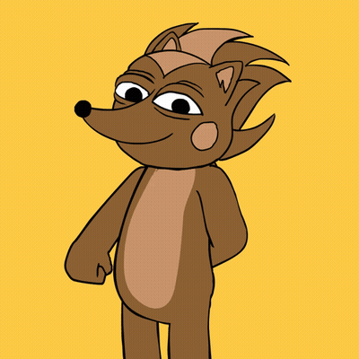 Cartoon Character Holding Green Uno Card GIF