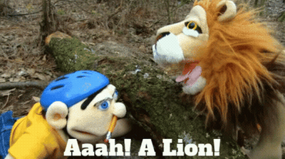 Cartoon Character Holding Gun GIF