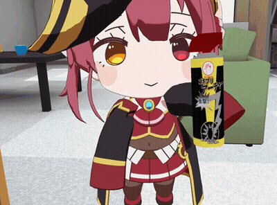 Cartoon Character Holding Killer Bottle GIF