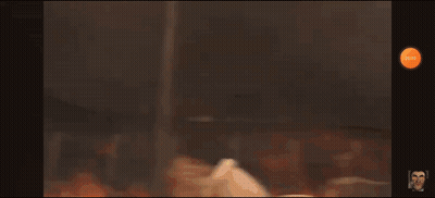 Cartoon Character Holding Light Saber GIF