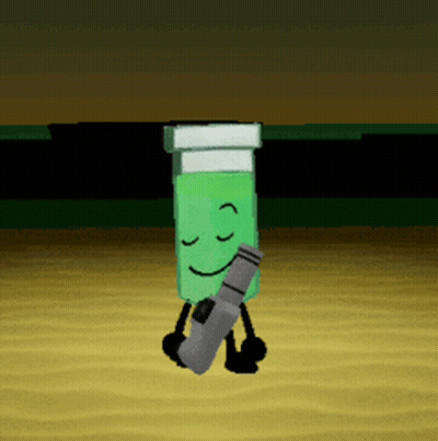Cartoon Character Holding Lighter Smiling GIF