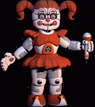 Cartoon Character Holding Microphone GIF