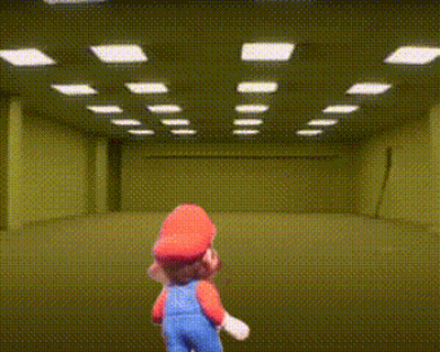 Cartoon Character Holding Mushroom GIF
