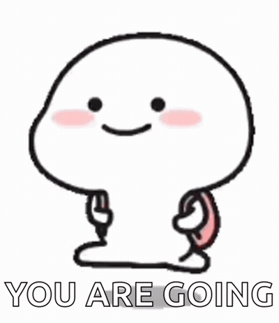 Cartoon Character Holding Pillow Smiling GIF