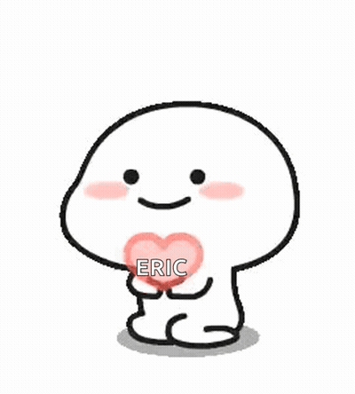 Cartoon Character Holding Pink Heart