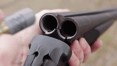 Cartoon Character Holding Shotgun That's It Maid Outfit GIF