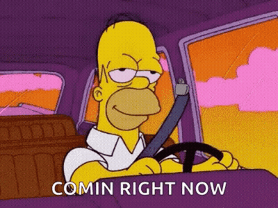 Cartoon Character Holding Sign Saying Stoned GIF