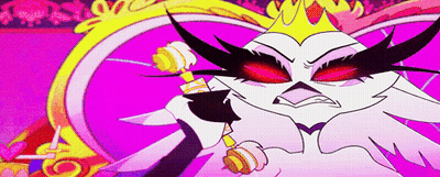 Cartoon Character Holding Sword With Crown GIF