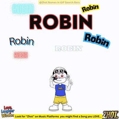 Cartoon Character Holding Two Broken Hearts Robin