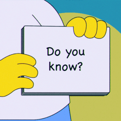 Cartoon Character Holding Woman Do You Know Sign GIF