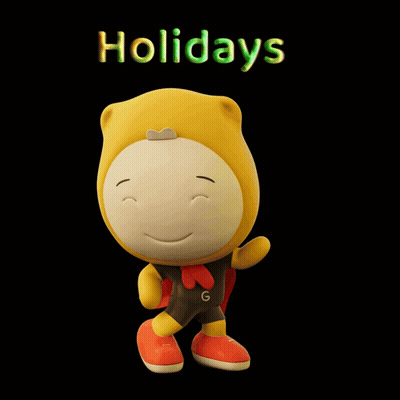 Cartoon Character Holidays GIF