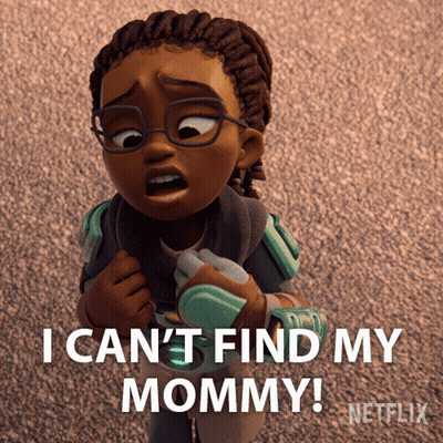 Cartoon Character I Can T Find My Mommy GIF