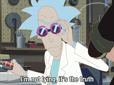 Cartoon Character I'm Not Lying It's The Truth GIF