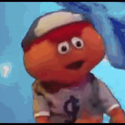 Cartoon Character In Baseball Cap GIF