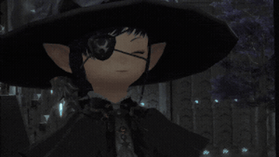 Cartoon Character In Black Hat And Eyepatch GIF