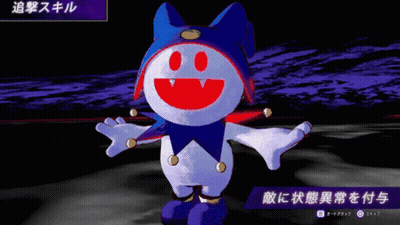 Cartoon Character In Blue Hat With Red Face GIF
