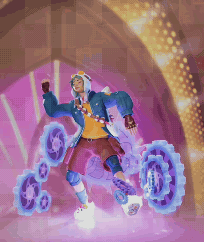 Cartoon Character In Blue Jacket And Hat GIF
