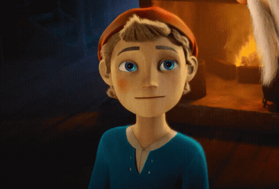 Cartoon Character In Blue Shirt GIF