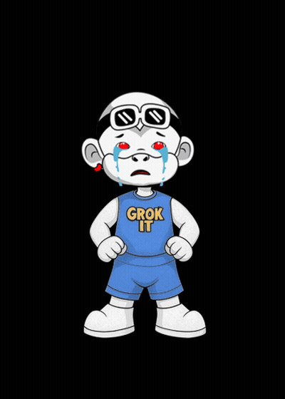 Cartoon Character In Blue Shirt Saying Grok It GIF