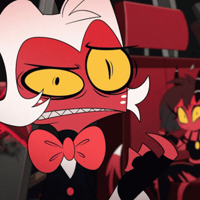 Cartoon Character In Bow Tie And Suit Angry GIF