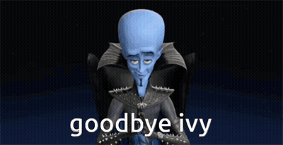 Cartoon Character In Chair Goodbye Ivy GIF