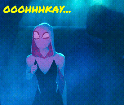 Cartoon Character In Dark Room Saying Ooohhhkay GIF