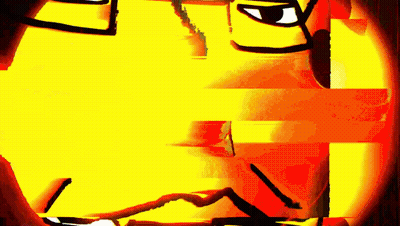 Cartoon Character In Front Of Rainbow Saying Grow Up Kaito Doesn't Love You GIF
