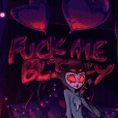 Cartoon Character In Front Of Sign Saying Fuck Me GIF