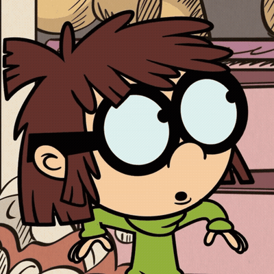 Cartoon Character In Glasses And Green Sweater GIF