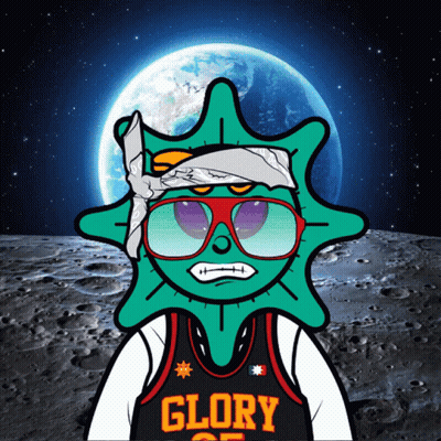 Cartoon Character In Glory Jersey GIF