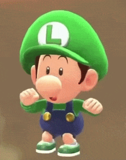 Cartoon Character In Green Hat Dancing GIF