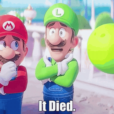Cartoon Character In Green Hat Holding Hose GIF