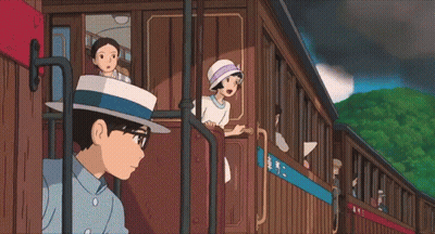 Cartoon Character In Hat And Glasses Surprised GIF