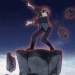 Cartoon Character In Hat And Tie GIF