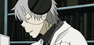 Cartoon Character In Headphones And White Jacket GIF