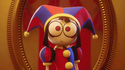 Cartoon Character In Jester Costume GIF