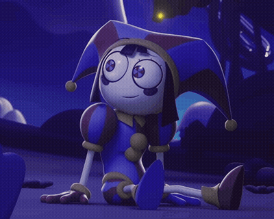 Cartoon Character In Jester Hat GIF