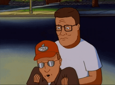 Cartoon Character In Mack Hat And Sunglasses GIF