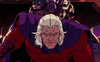 Cartoon Character In Purple Cape Holding Yellow Circle GIF